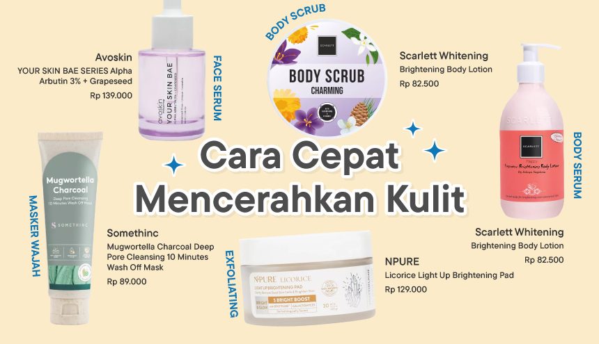 Kulit Jadi Kusam Usai Liburan? Ini Cara Cepat Mencerahkan Kulit Wajah dan Badan!