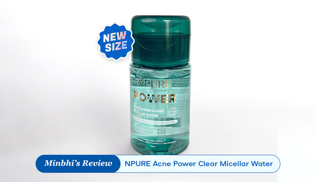 Review NEW SIZE Pembersih Wajah NPURE Acne Power Clear Micellar Water 100 Ml: Kecil-kecil Cabe Rawit.