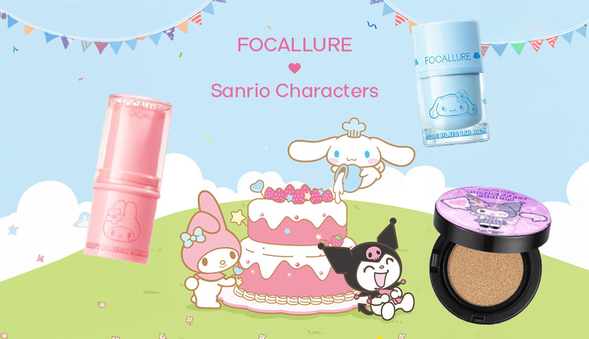 Racun Baru: Kolaborasi Makeup dari Focallure X Sanrio yang Super Gemas