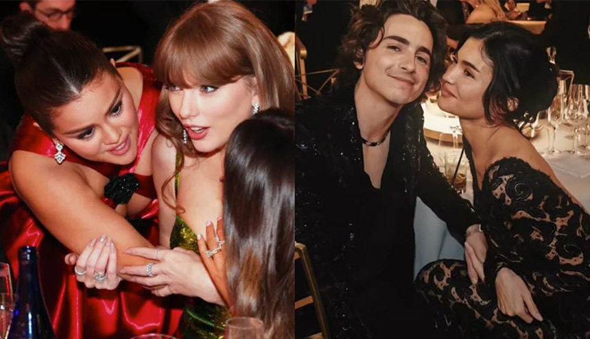 Golden Globes 2024: Juicy Conversations Antara Taylor Swift & The Ganks Sampai PDA Timothee Chalamet