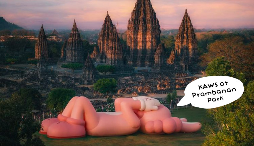 Yang Harus Kamu Siapkan Untuk Datang ke KAWS Exhibition di Candi Prambanan