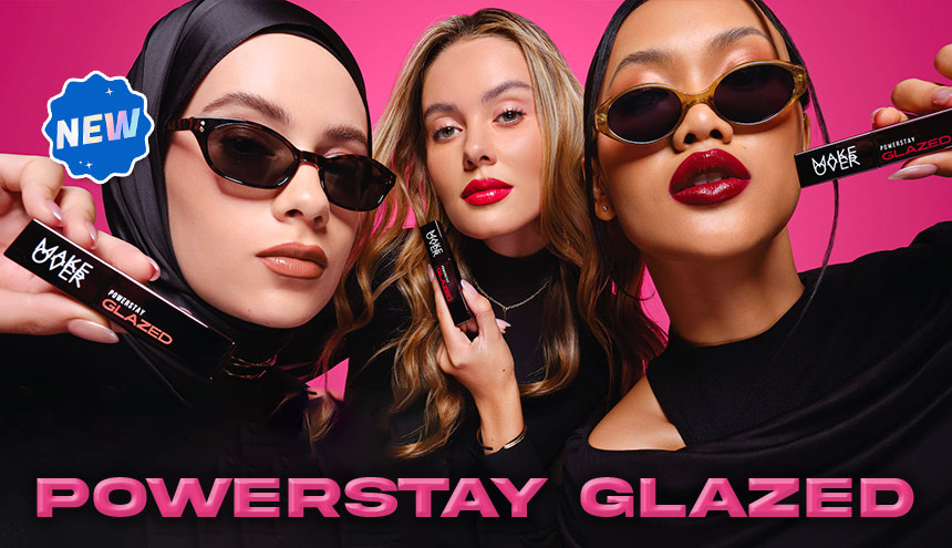 NEW PRODUCT: Make Over Powerstay Glazed untuk Recreate Bibir Glazy ala Hailey Bieber!