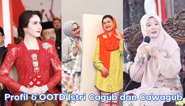 Pilkada 2024: Intip Profil dan Gaya OOTD Istri Cagub dan Cawagub Jakarta!