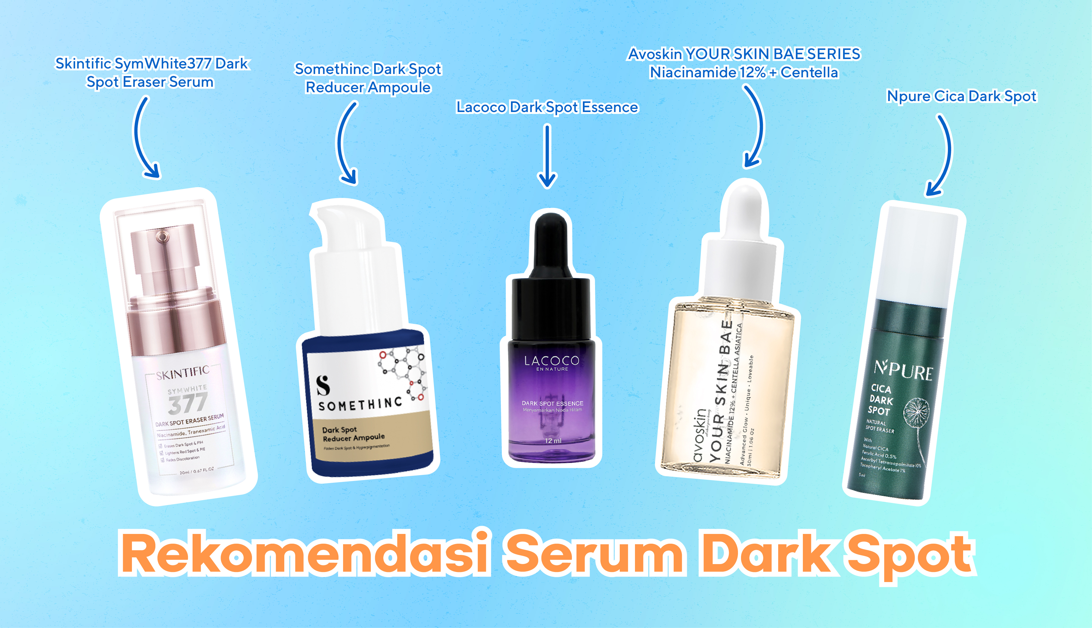 Efektif Samarkan Flek Hitam, Berikut 5 Rekomendasi Serum Dark Spot Terbaik