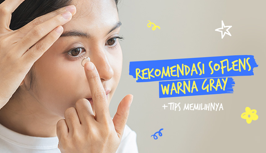 Rekomendasi Softlens Warna Grey Plus Tips Memilihnya