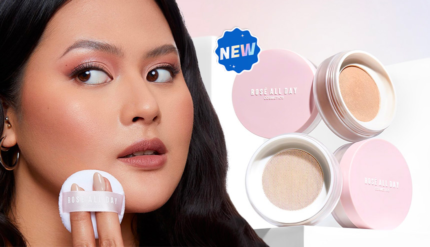 Loose Powder Rose All Day, Super Ringan Seperti Pakai Airbrush