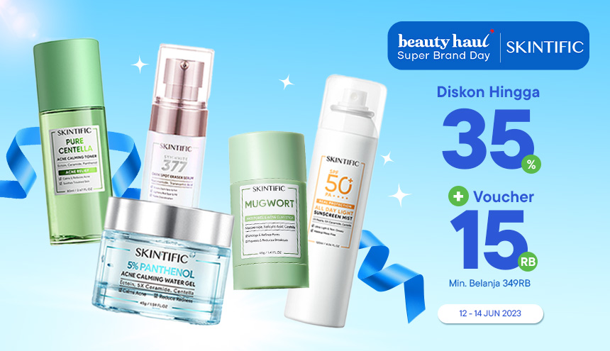 Ini Saatnya Ngestok Skintific! Incar Brand Day Skintific di BeautyHaul!