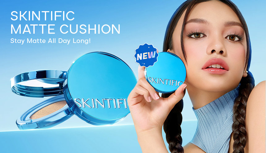 Skintific Perfect Stay Velvet Matte Cushion: Cara Praktis Tampil Matte All Day Long!