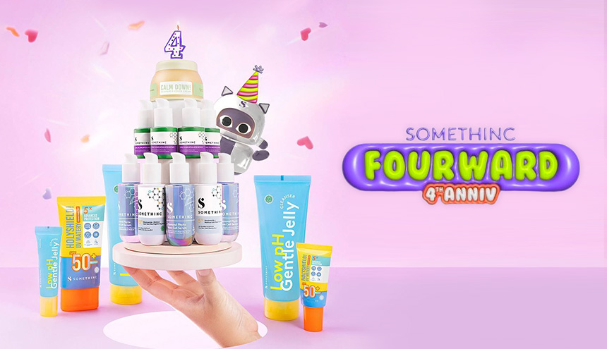 Rayakan Anniversary ke-4, Somethinc Hadirkan Tasya Farasya & Influencer Lainnya!