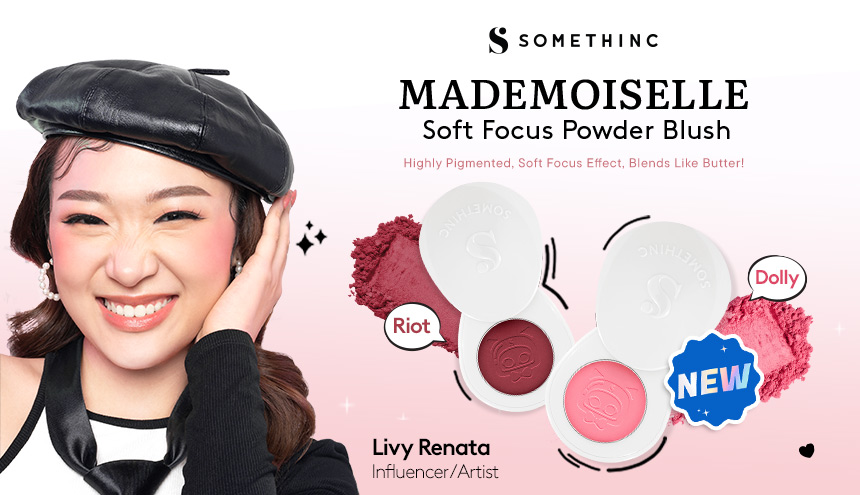 Racun Baru! Somethinc Akhirnya Rilis Blush On dengan Efek Soft Focus Blurring!