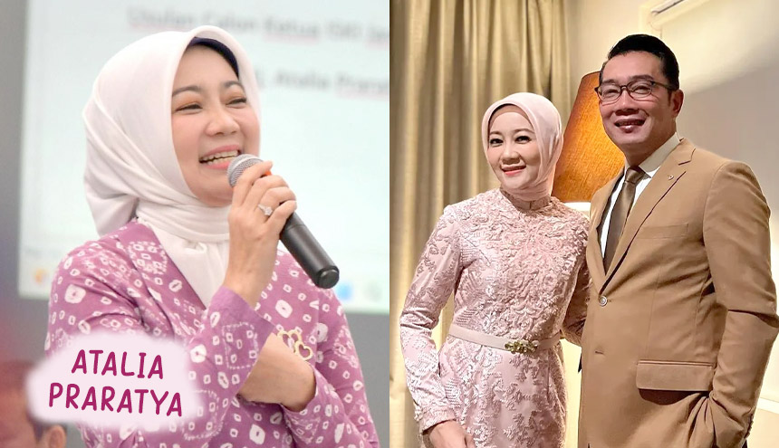 OOTD Ala Atalia Praratya Kamil, Istri Ridwan Kamil yang Selalu Tampil Super Stylish