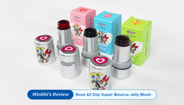 Review Rose All Day Super Bounce Jelly Blush Powerpuff Girls Edition: Warnanya Tahan Sampai 9 Jam!