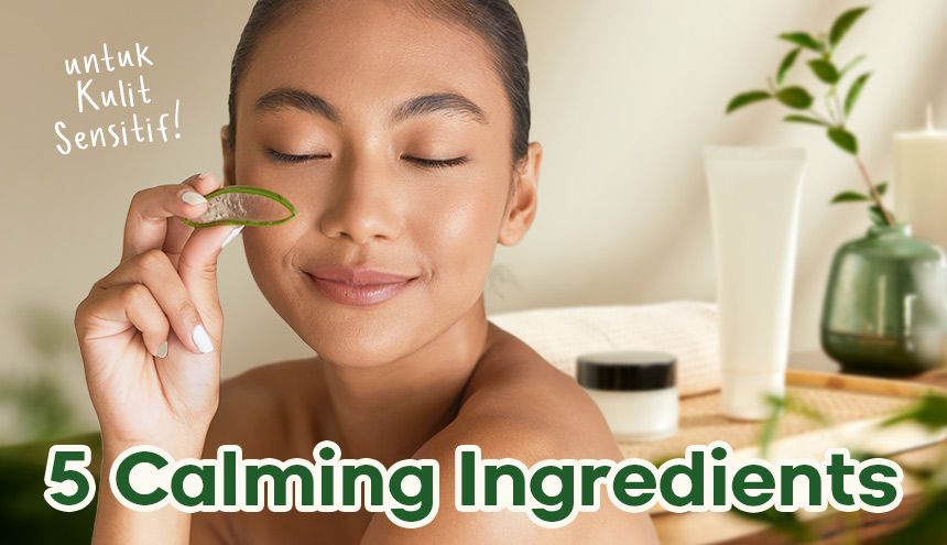 5 Calming Ingredients untuk Kulit Sensitif: Dari Centella Asiatica sampai Squalane, Pahami di Sini!