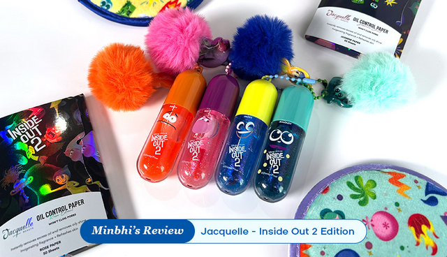 Review Jacquelle Inside Out 2: Lippies, Blotting Paper dan Magic Wash yang Super Cute!