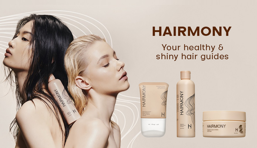 Perawatan Rambut Rontok, Rambut Kering hingga Ketombe Pakai Produk Hairmony!