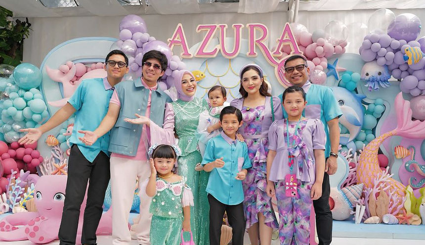 5 Inspirasi Outfit dari Tamu Undangan di Ulang Tahun Azura