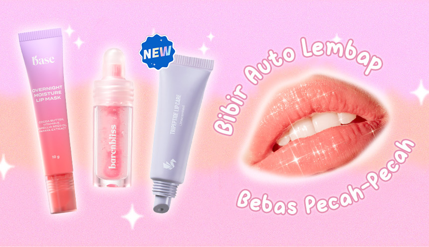 5 Rekomendasi Lip Care Dengan Bahan Aktif, Mulai dari Tripeptide hingga Ceramide