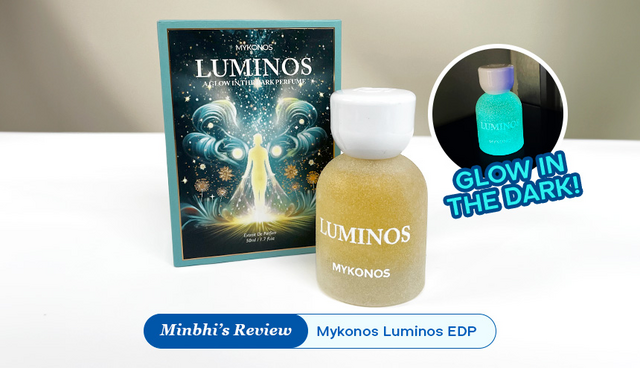 Review Mykonos Luminos: Parfum Glow in the Dark Pertama dengan Notes Blue Java Banana