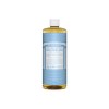 DR BRONNERS Unscented Pure Castile Liquid Soap