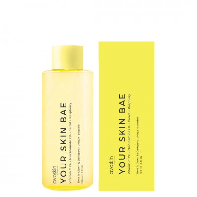 AVOSKIN YOUR SKIN BAE SERIES Toner - Essence Vitamin C 2% + Niacinamide 2% + Carrot Exctract Raspberry