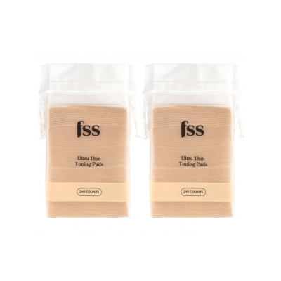 FOR SKINS SAKE [Bundle 2 pcs] Ultra Thin Toning Pads (Coklat)