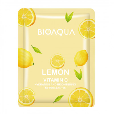 BIOAQUA Lemon Vitamin C Hydrating And Brightening Essence Mask BIOAQUA Lemon Vitamin C Hydrating And Brightening Essence Mask