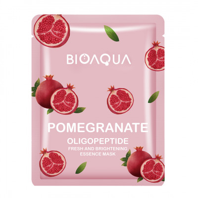 BIOAQUA Pomegranate Oligopeptide Fresh And Brightening Essence Mask BIOAQUA Pomegranate Oligopeptide Fresh And Brightening Essence Mask
