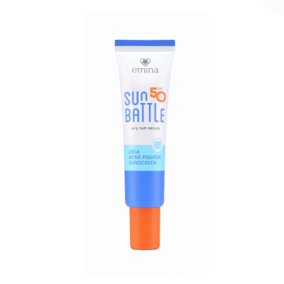 EMINA Sun Battle SPF 50 PA++++ Cica Acne Fighter Sunscreen 30 ml