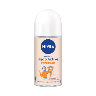 NIVEA Brightening Hijab Active Deodorant Roll On 50ml