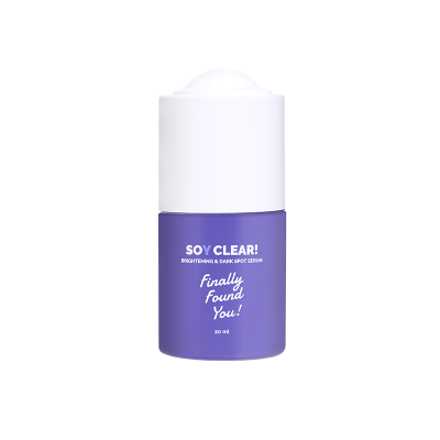 Finally Found You SOY CLEAR Brightening & Dark Spot Serum - Serum Mencerahkan dan Noda Hitam Untuk Semua Jenis Kulit 20ml