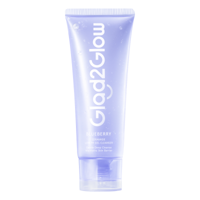GLAD2GLOW Blueberry Ceramide Low Ph Gel Cleanser