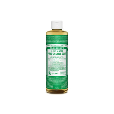 DR BRONNERS Almond Pure Castile Liquid Soap