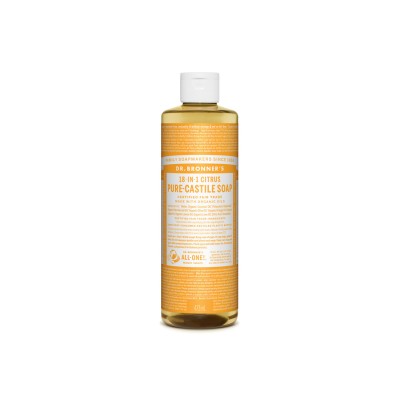 DR BRONNERS Citrus Pure Castile Liquid Soap