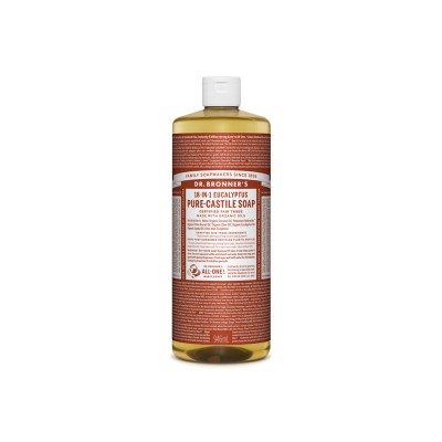 DR BRONNERS Eucalyptus Pure Castile Liquid Soap