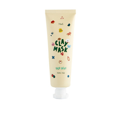 MAD FOR MAKEUP BT21 Yogurt + White Tea Clay Mask – Ugh Acne