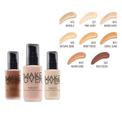 MAKE OVER [CLEARANCE SALE] - Powerstay Weightless Liquid Foundation - SALE