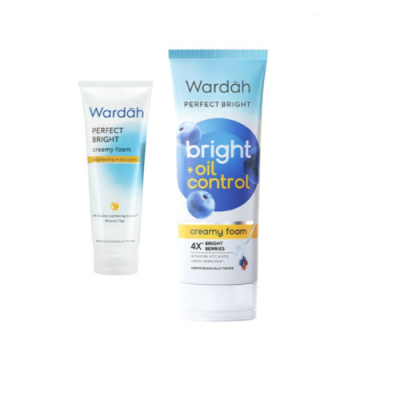 WARDAH Perfect Bright Creamy Foam Bright + Oil Control