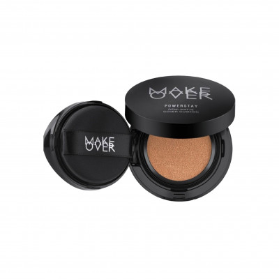 MAKE OVER Powerstay Demi-Matte Cover Cushion 15 g NEW