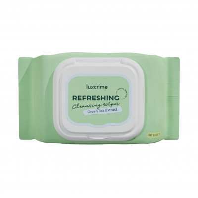 LUXCRIME Refreshing Cleansing Wipes