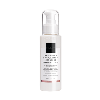 SCARLETT WHITENING Age Delay -  Hyalu B9 + Bio Plavita & Ceramide Essence Toner