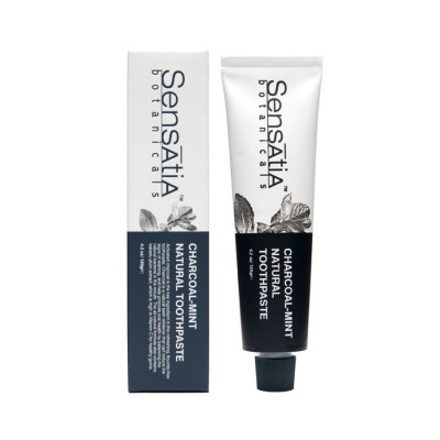 SENSATIA BOTANICALS Charcoal-mint Natural Toothpaste