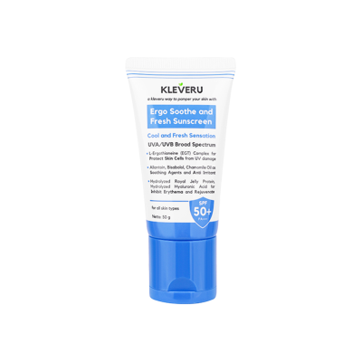 KLEVERU Ergo Soothe and Fresh Sunscreen SPF 50+ PA+++