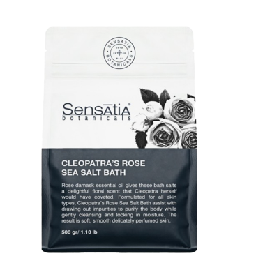 SENSATIA BOTANICALS Cleopatra's Rose Sea Salt Bath