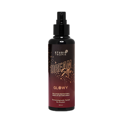 STUDIO TROPIK DreamSetter: Glowy Pollution Protection Make-up Setting Spray 130ml