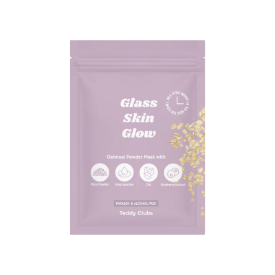 TEDDY CLUBS Glass Skin Glow Powder Mask