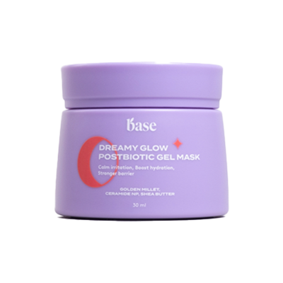 BASE Dreamy Glow Postbiotic Gel Mask