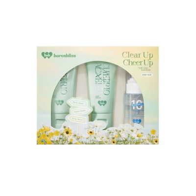 BARENBLISS Clear Up Cheer Up Self-Care Travel Kit