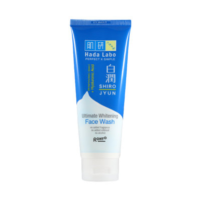 HADA LABO Shirojyun Whitening Face Wash 100ml