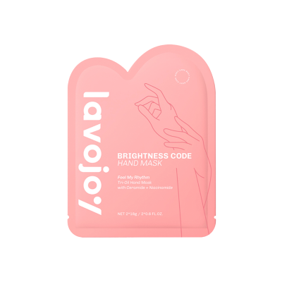 LAVOJOY Brightness Code Hand Mask Feel My Rhythm