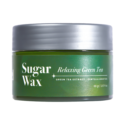 MIRAEL SUGAR WAX Green Tea Sugar Wax with Green Tea Extract and Centella Asiatica 88gr